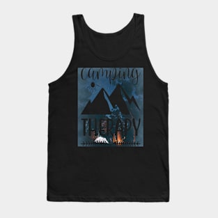 Camping Therapy # camping Tank Top